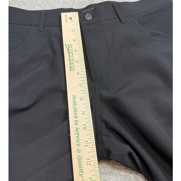 Alberto Ceramica Stone Modern Fit Mens Pants Black 33x32 Stretch European Luxury - Picture 11 of 12